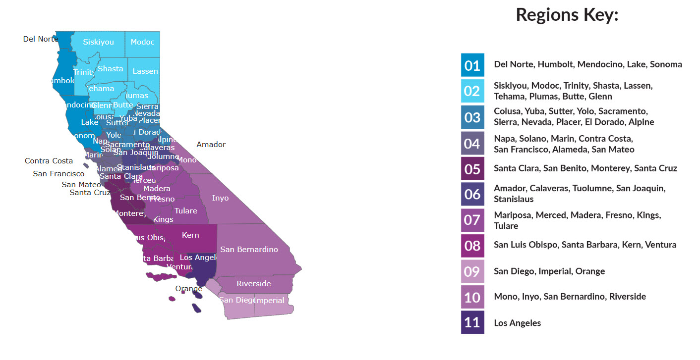 Interactive Map of California SELPAs